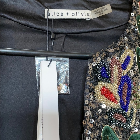 Alice + Olivia Beaded Jacket. XS. NWT. - Picture 3 of 4